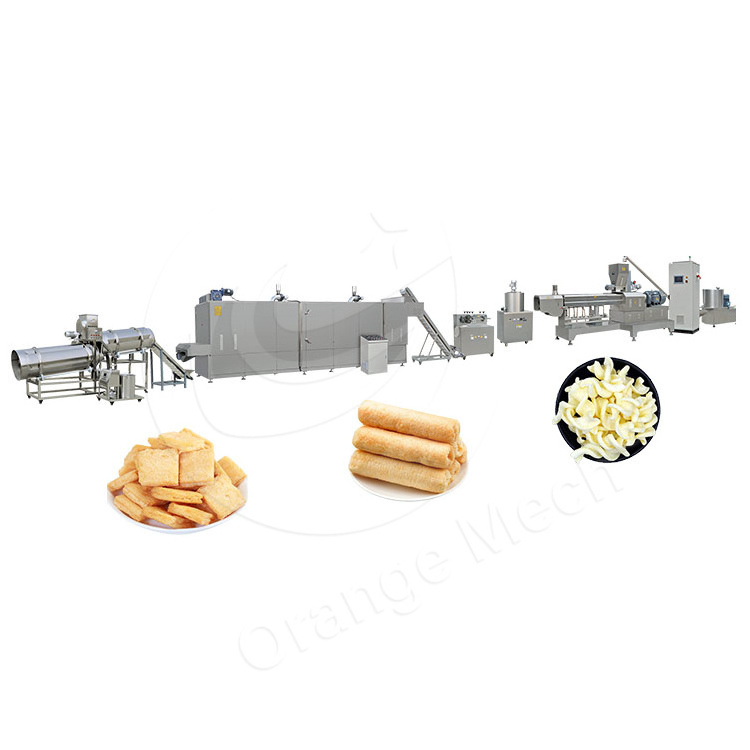 ORME Cheese Ball Snack Food Extruder Small Puffed Rice Make Machine Corn Puff Snack Make Machine