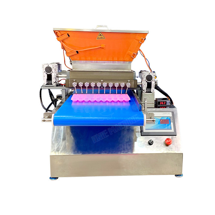 Licorice Chocolate Manual Small Jelly Lollipop Depositor Desktop Gummy Bear Hard Candy Make Machine