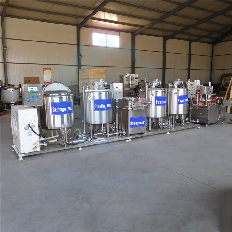 Fully automatic industrial greek yogurt production line milk maker machine dairy product yogurt make machine