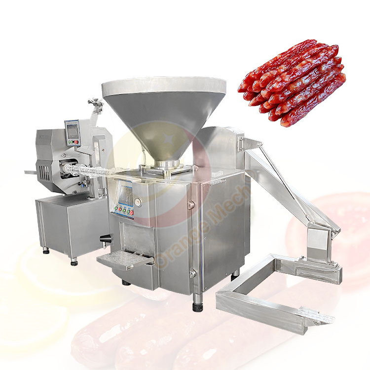 ORME Embutidora De Salchichas Chorizos Industrial Sausage Fill Filler Make Machine Stuffer Price Automatic