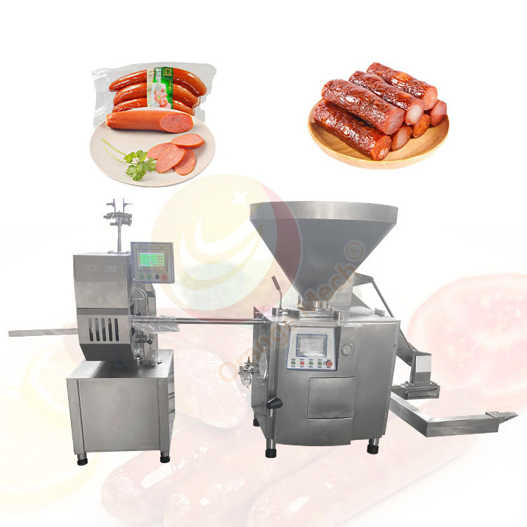 ORME Embutidora De Salchichas Chorizos Industrial Sausage Fill Filler Make Machine Stuffer Price Automatic