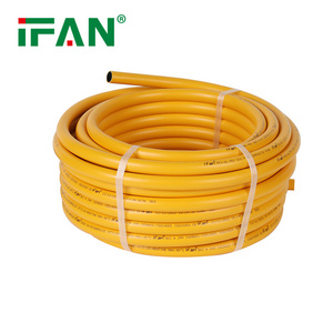 IFAN Gas Supply System PEX Tube Aluminium Plastic Composite Yellow Outside Black Inner PEX Gas Pipe