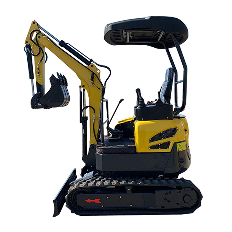 Optionlal Attachments 2.2 Ton Mini Excavator Small Household Crawler Digger with Swing Boom and Telescopic Chassis