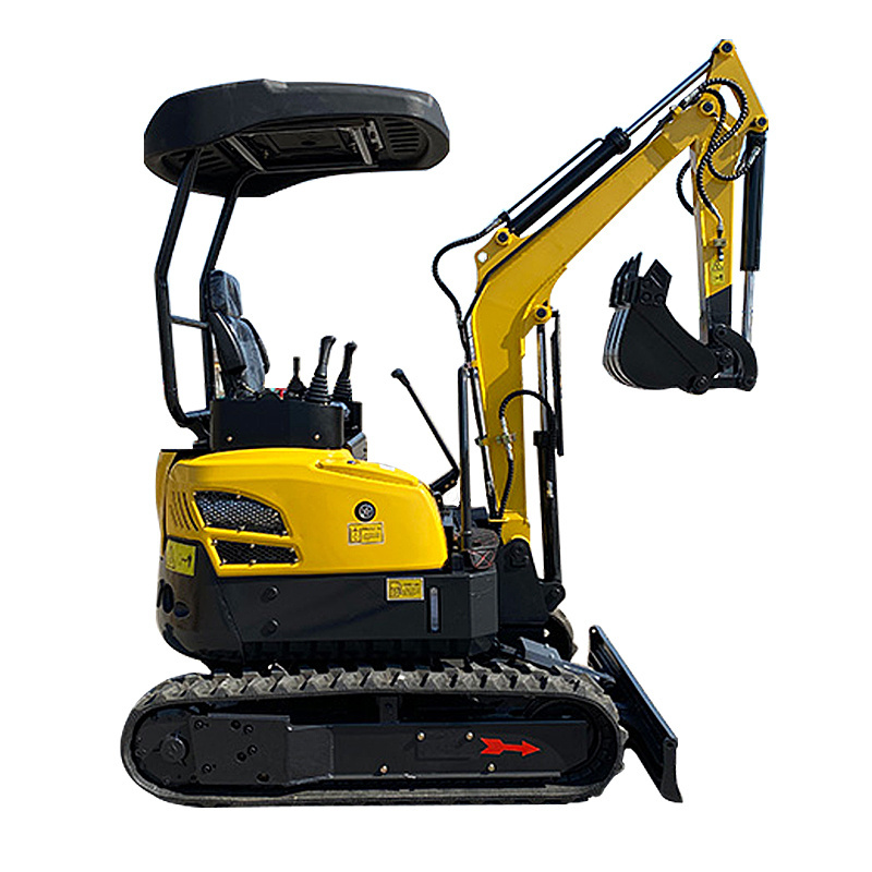 Optionlal Attachments 2.2 Ton Mini Excavator Small Household Crawler Digger with Swing Boom and Telescopic Chassis