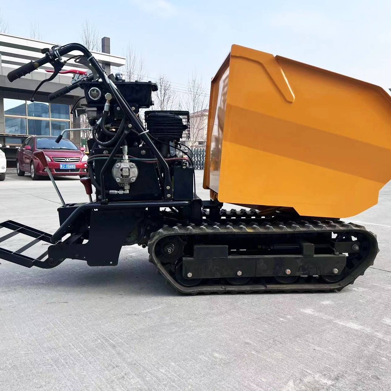 500KG 1ton mini dumper for farming gardening and construction