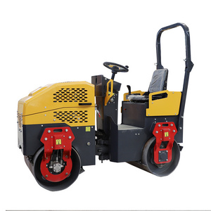 Mini Walk Behind Manual Hand Wheels 1 2 3 4 5 Ton Rammer Asphalt Vibrating Vibratory Plate Compactors Machine Road Roller