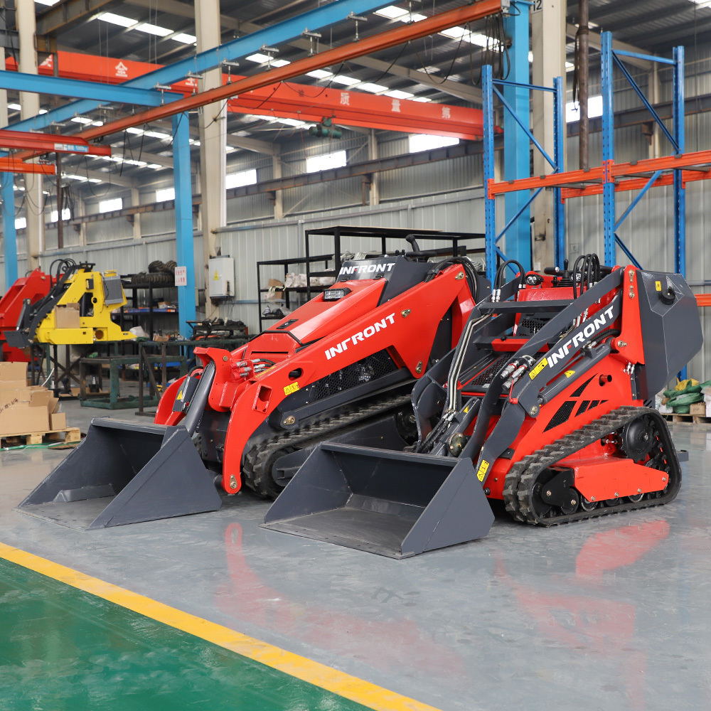 EPA Certified Small Skid Steer Front Mini Skid Steer Loader Crawler Type with Mini Skid Loader EPA Engine