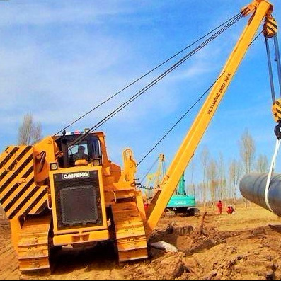 Shantui 70 ton sp70y side boom lifting hydraulic transmission pipelayer for sale