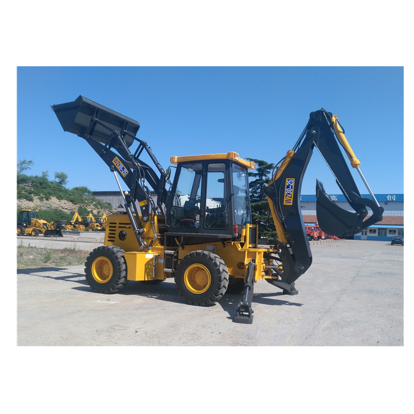 Chinese cheap loader backhoe with price compact 4x4 in the mini backhoe loaders for sale mini tractor backhoe loader