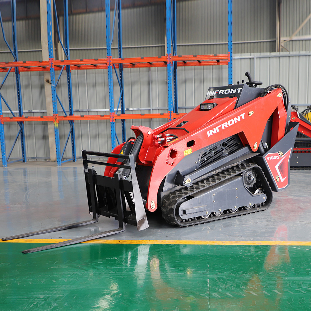 EPA Certified Small Skid Steer Front Mini Skid Steer Loader Crawler Type with Mini Skid Loader EPA Engine