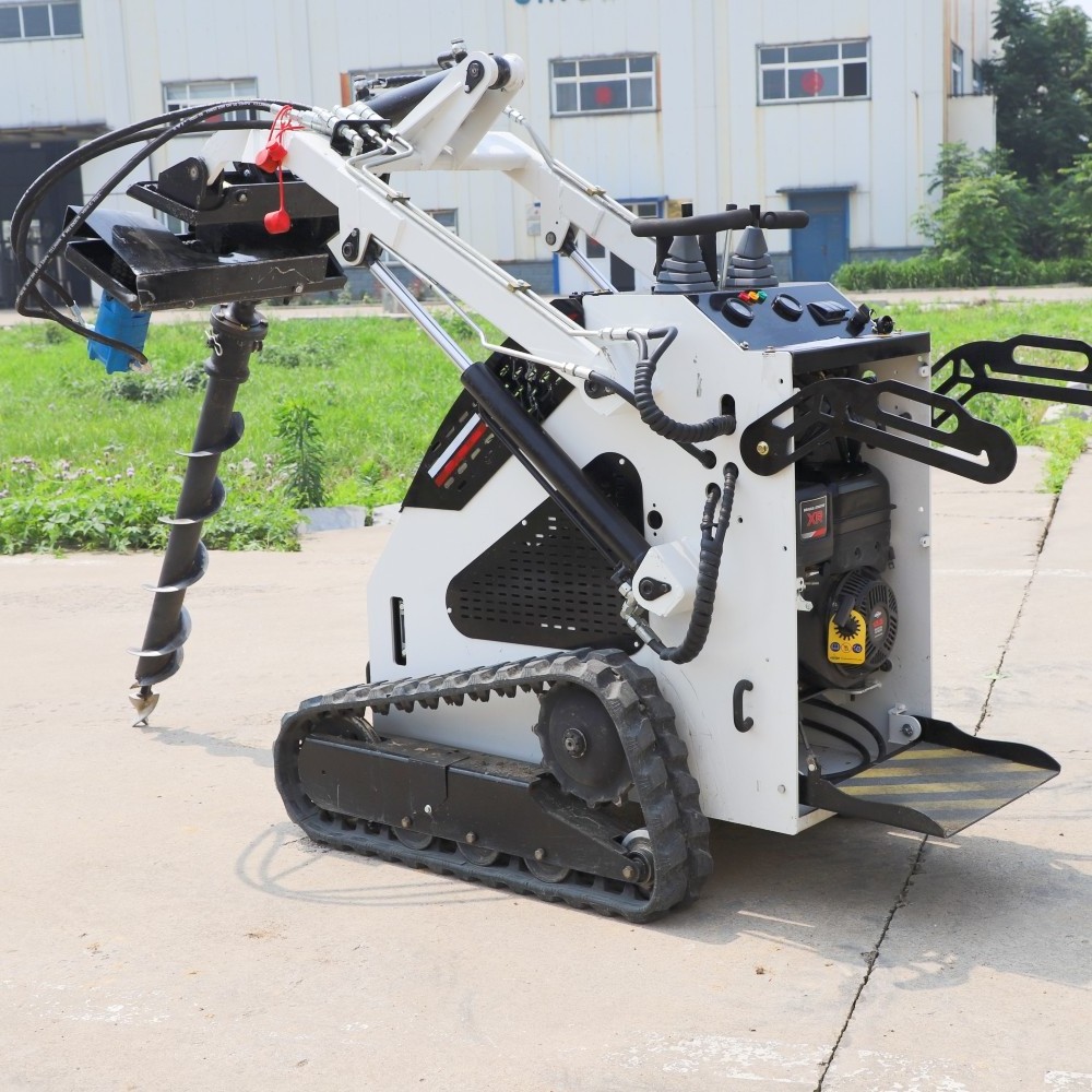 Infront Tracked Mini Skid Steer Loader Skid Steer With Skid Steer Bucket/Hammer Breaker