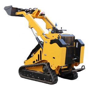 Tracked Dingo Mini Loader Wheel Skid Steer Loader With Attachments