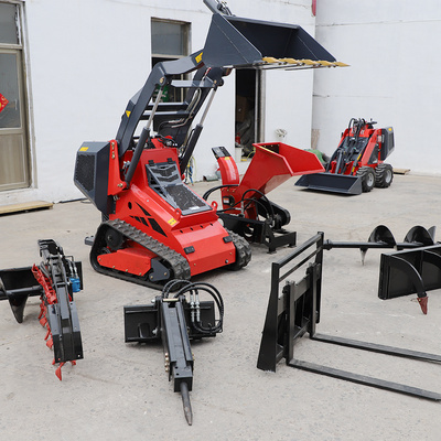 EPA approved china mini steerskid skid steer loaders  skidsteer  mini track skid steer loader