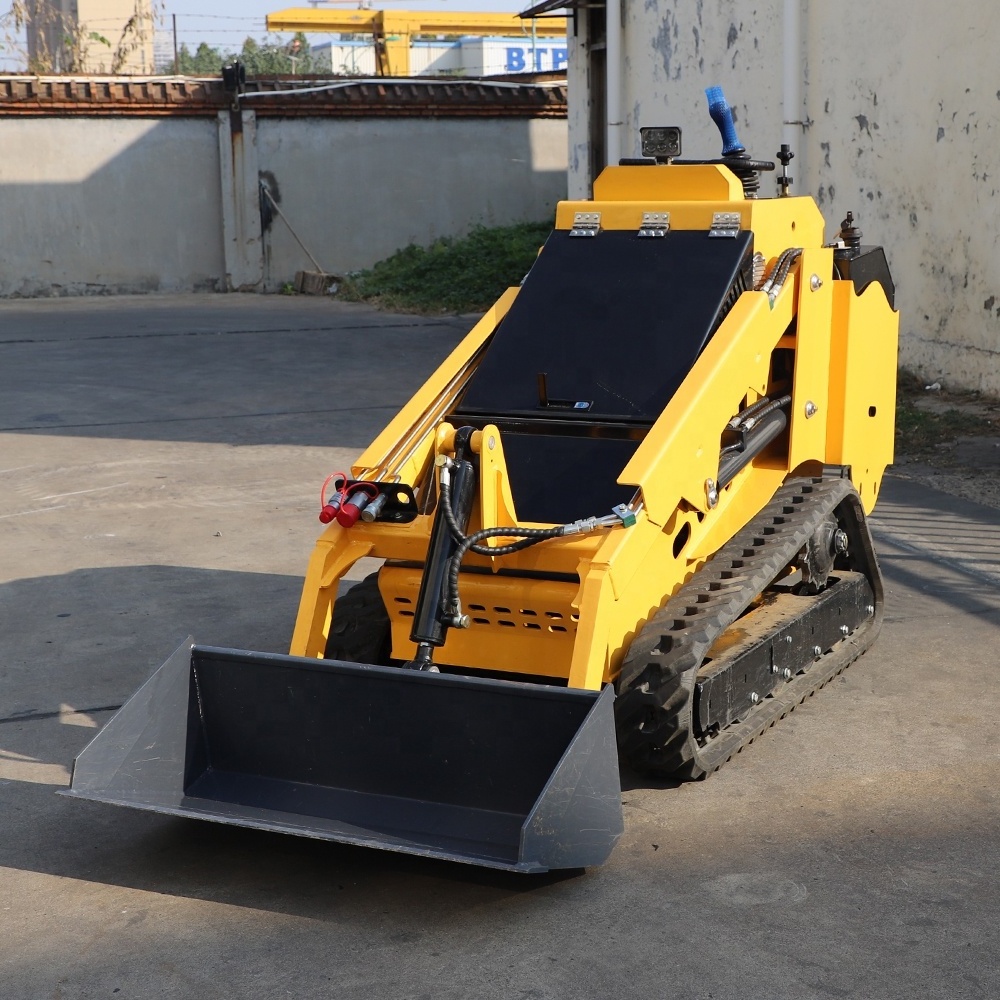 Tracked Dingo Mini Loader Wheel Skid Steer Loader With Attachments