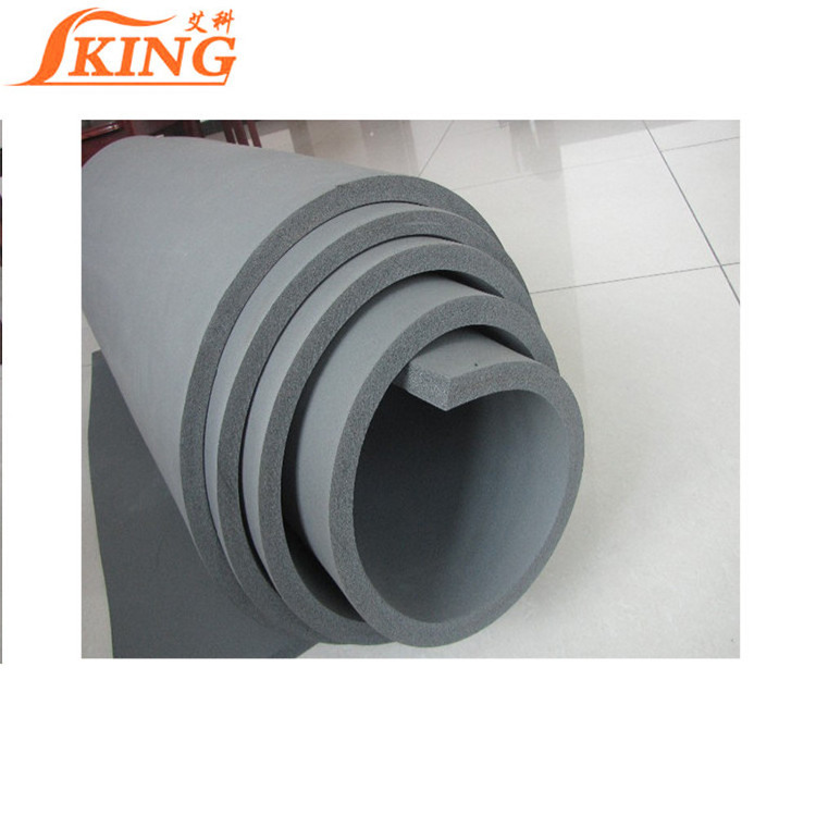 NBR Waterproof epdm foam rubber insulation sheet foam roll for HVAC