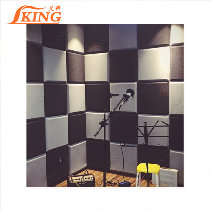 ISOKING sound insulation auditorium diffuser 3d decorative acoustic fiber glass panel