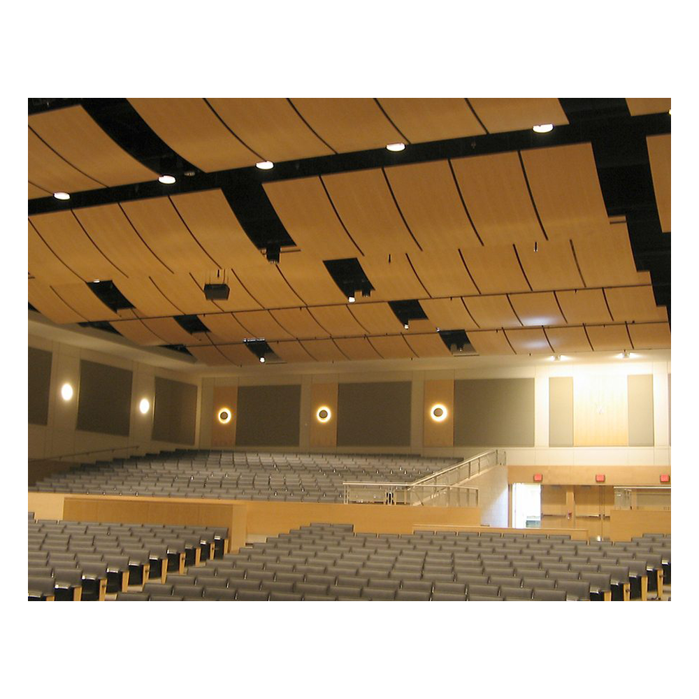 ISOKING acoustic wall panel studio sound absorbing Fiberglass acoustic noise reduction ceiling panels