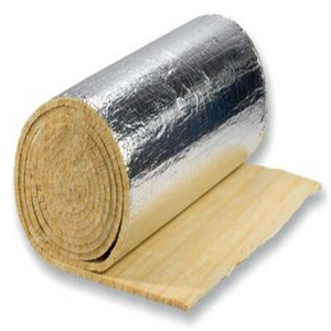 ISOKING heat preservation 25mm 30mm duct wrap aluminum foil faced fiberglass insulation