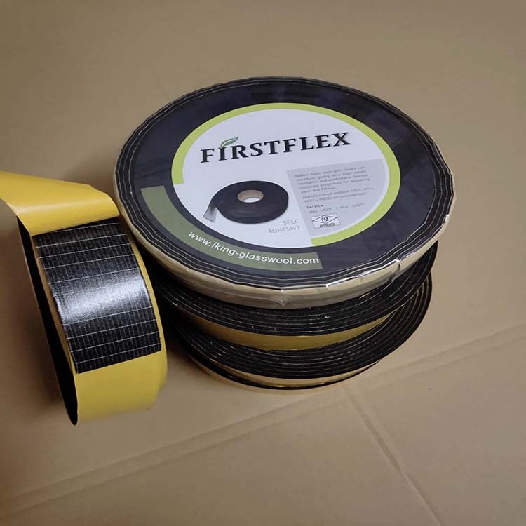 Firstflex Adhesive gasket tape NBR rubber foam tape 3mm 5mm thickness