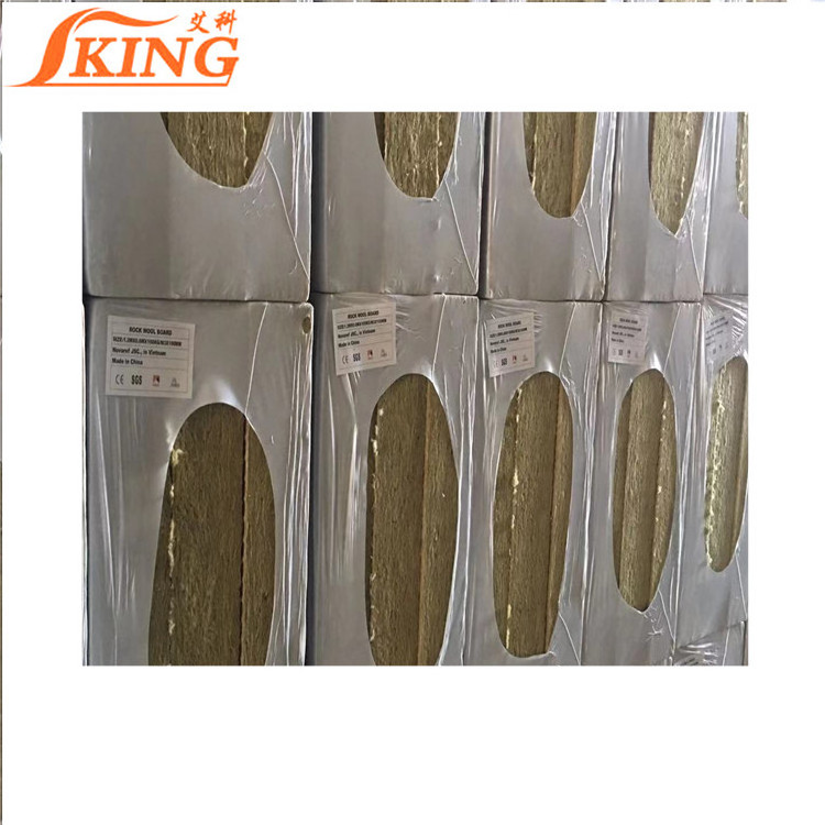 ISOKING heat insulation fireproof rock/mineral wool thermal fiber panel for wall and roof