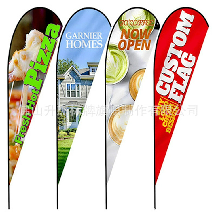 Wholesale Outdoor Polyester Fabric Printing Advertising Flag Stickers Worship Flag For Dance