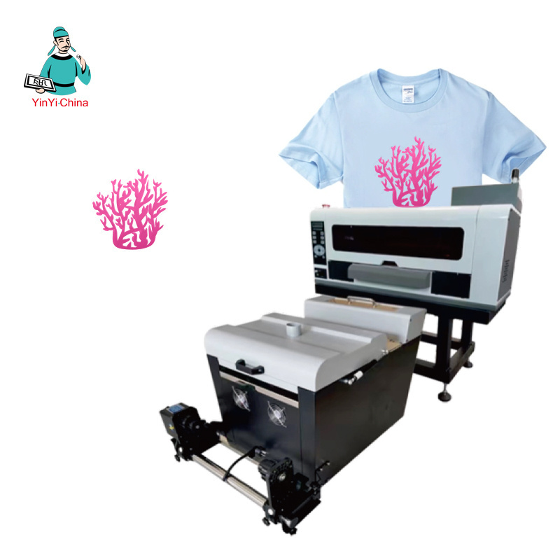 T Shirt Hoodie Jeans Shoes Hat Direct Transfer Pet Film Printing Machine 30cm Dtf Printer