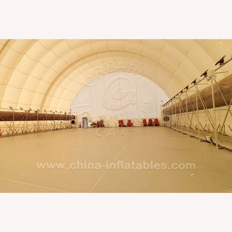 Custom Inflatable Aircraft Hangar Tent Inflatable Structure Garage For Sale