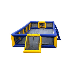 New Style Inflatable Games Sport Soccer Field Indoor Football Field For Sale