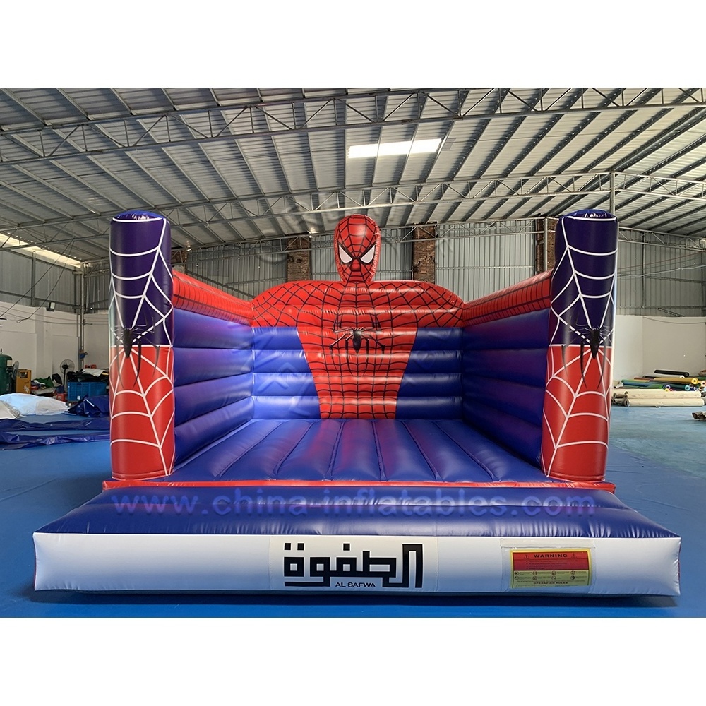 Commercial Grade Air Bounce Inflatable Jumping Castle Spiderman Inflatable Bounce House for Sale