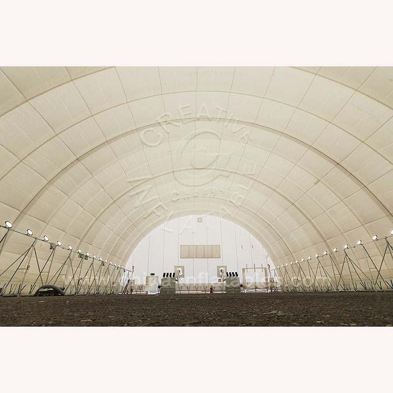 Custom Inflatable Aircraft Hangar Tent Inflatable Structure Garage For Sale