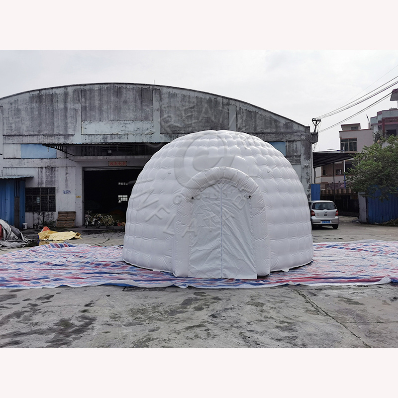 High Quality White Inflatable Party Tent Wedding Event Tent With Entrance For Rental