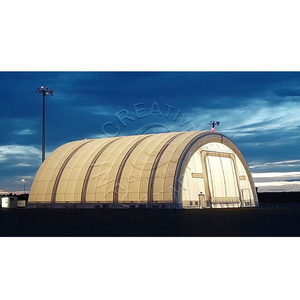 Custom Inflatable Aircraft Hangar Tent Inflatable Structure Garage For Sale