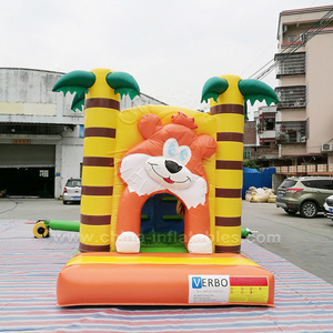 Popular Tiger Inflatable Land Obstacle Courses Inflatable Party Game