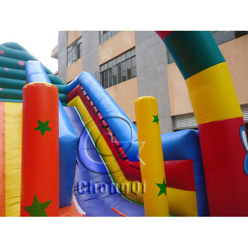 novedoso inflable de  juegos tobogan inflable para ninos