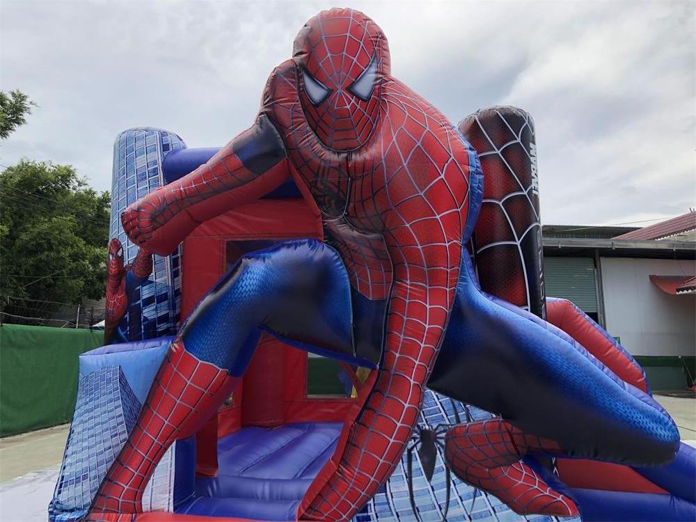 Customized Inflatable Spider Man Bouncer Slide Spiderman jumpers inflatable spider-man Combo Castle