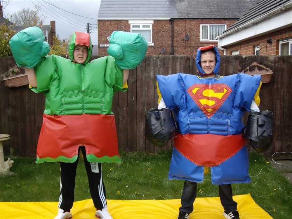 cheap inflatable jumping sumo wrestling suits for sale