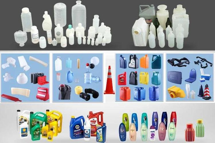 Double station bottle jerrycan extrusion blow moulding machine manufacturers 1 gallon hdpe blow molding machine