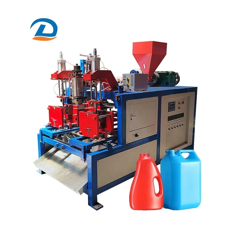 Fully Automatic Plastic HDPE PP Small Bottle Jerry Can Blowing Making Machinery Extrusion Blow Molding Machine Price