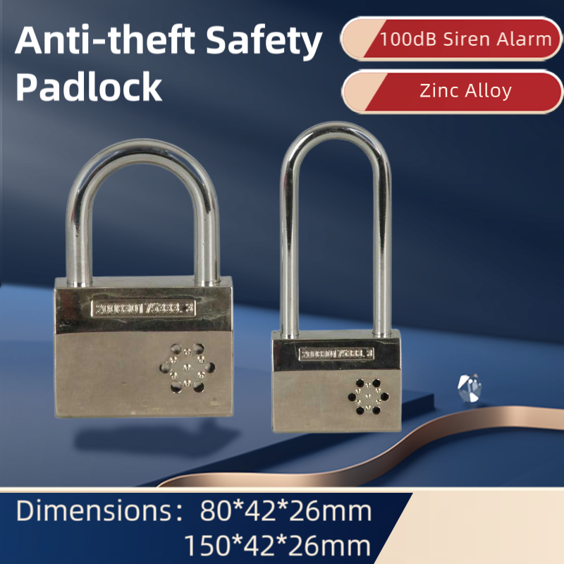 High Quality Waterproof Stainless Steel Keyed Padlock 42mm Width Anti Rust Heavy Duty Security Padlock in Long or Short Shackle