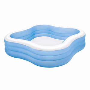 INTEX 57495 Beach Wave Swimming Center Pool Inflatable Swimming Family Pool For Kid And Adult