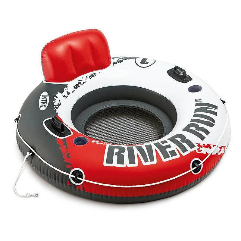 INTEX 56825 INFLATABLE  RIVER RUN 1 FIRE EDITION WATER FLOAT TUBE