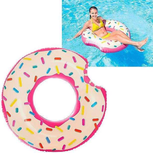 INTEX 56265.  donut Swimming Circle Inflatable Pool Floats  swimming pool for kids pool toys