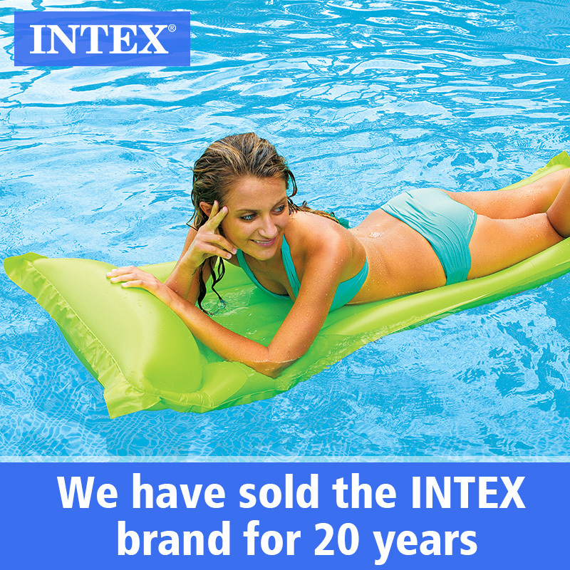 intex 59703 ECONOMATS Inflatable air mat kids Lounge Inflatable Float Raft Adult Inflatable swim float Children swim air mat