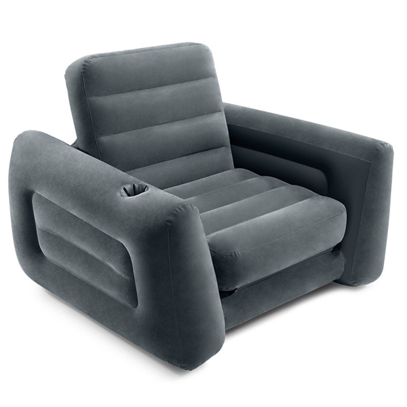 INTEX 66551 PULL-OUT CHAIR  inflatable sofa bed pull-out single seater sofa chair for adult