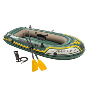 INTEX 68347 SEAHAWK 2 INFLATABLE  BOAT SET