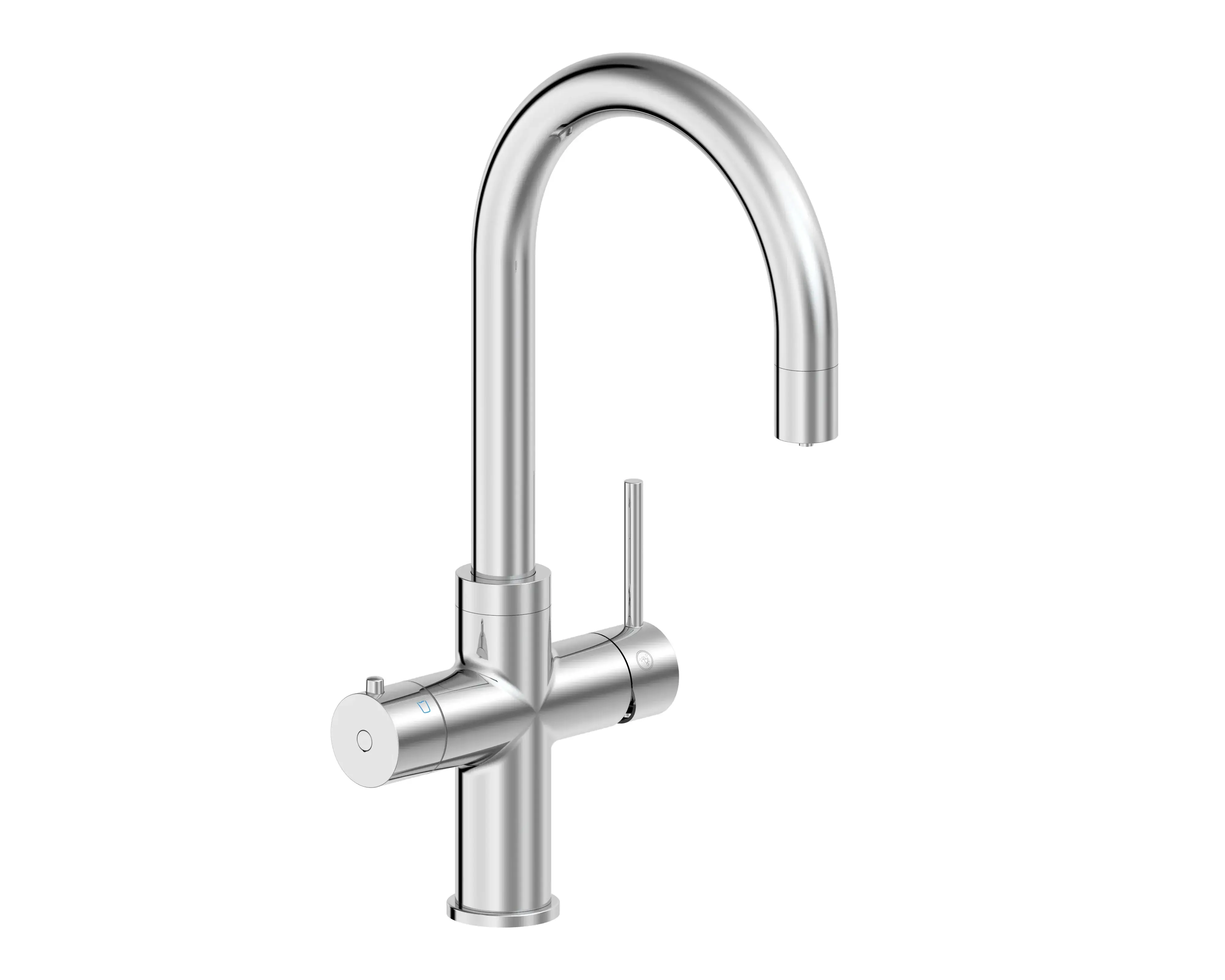 5 in 1 under counter sparkling and normal hot and cold water faucet