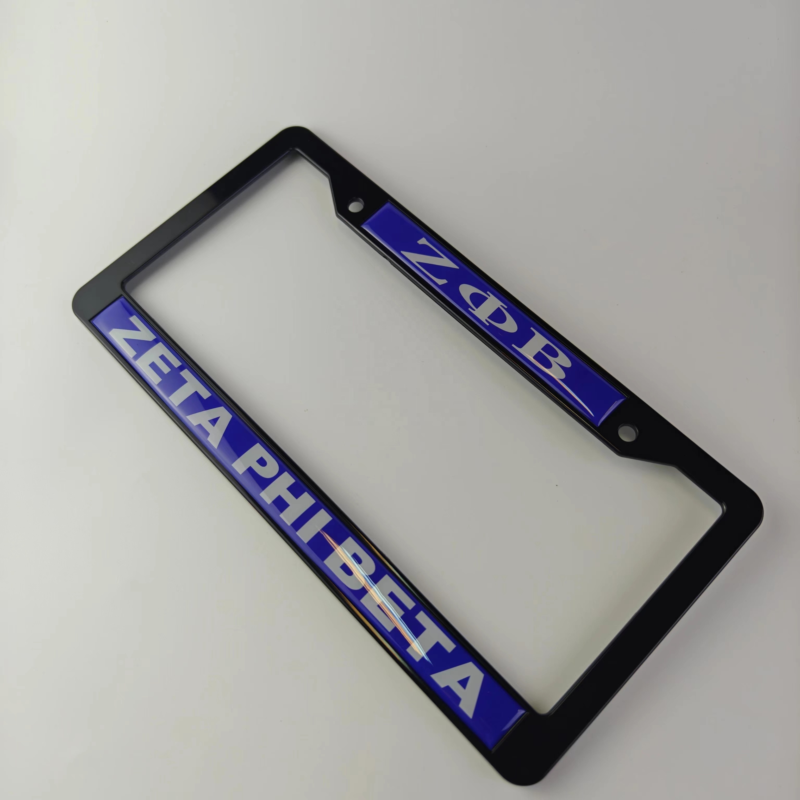 Customized Plastic Car License Plate Frame Cover for US Market Luxury Custom Marine Corps OEM