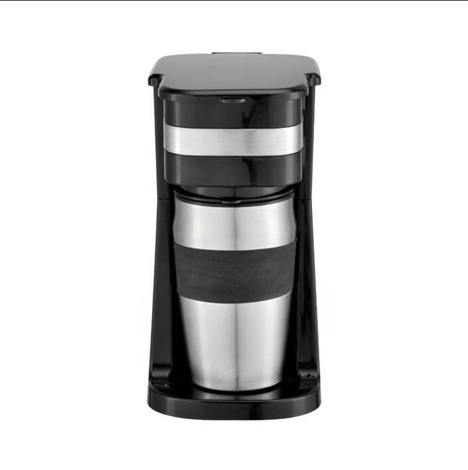 Personal Single Serve Portable Coffee Maker Brewer Includes Stainless Steel Mug Electric Drip Pour Over Coffee Makers