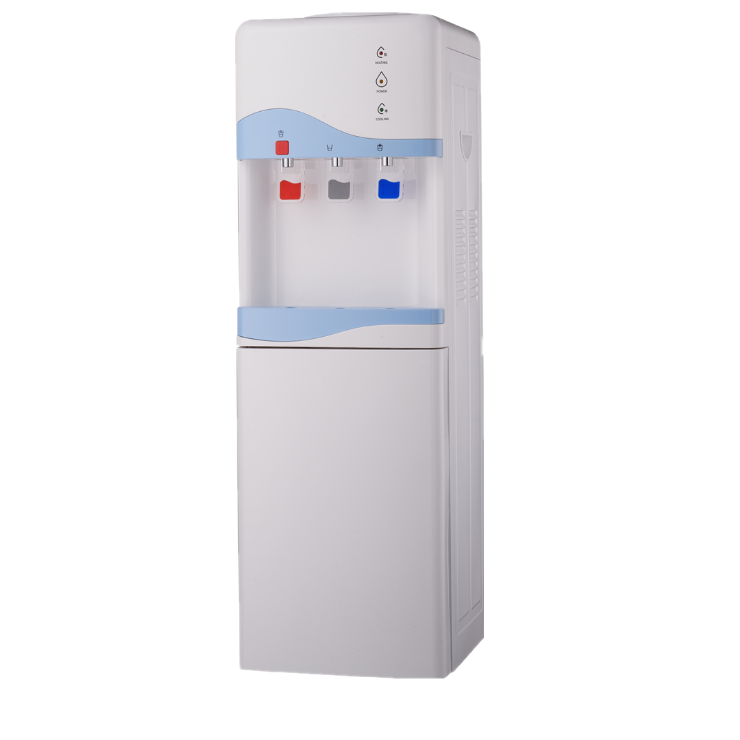 JEWIN New Bottom Loading Water Dispenser High Efficiency Electric Cooling with Cabinet Hot and Cold Water