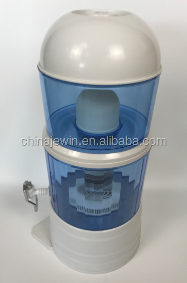 14L Non electric water purifier prices cheap with ceramic filter cartridge filter mineral filter